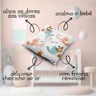 Bolsa Térmica Samani para Cólica de Bebês - Estampa Pets | Alívio Natural e Conforto - imagem 3