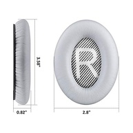 Renove seu Bose QC25/QC35: Almofadas de Reposição Cinza Claro (L+R) - Conforto e Qualidade! - imagem 4