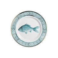 Conjunto de 6 Pratos Sobremesa Riviera Alleanza - Cerâmica Premium com Decoração Digital - imagem 1