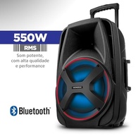 Caixa de Som Amplificada Mondial Connect Power II 500W RMS: Som Potente e Conectividade Total - imagem 3