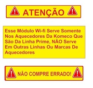 Módulo Wi-Fi para Controle Inteligente do Aquecedor a Gás Komeco Prime – Conectividade Total na Palma da Mão - imagem 4