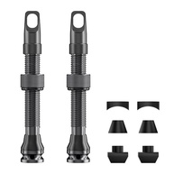 Kit Haste Válvula Presta CooSpo Tubeless - Liga Superleve 44/50/60mm | MTB e Estrada - imagem 2