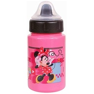 Copo Disney BabyGo 340ml com Tampa Válvula Redutora de Pingos - Rosa com Tampa Preta - imagem 2