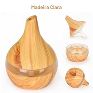 Difusor de Aromas Ultrassônico 300ml com LED 7 Cores - Umidificador e Purificador de Ar com Design Moderno - imagem 5