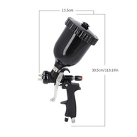 Cryfokt Pistola de Pintura para Reparo Corporal, Alta Atomização, capô de Aço Inoxidável, Spray de Ar, Bico de 1.3mm para Peças Automotivas, Pintura Em Látex para Carpintaria - imagem 3