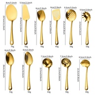 Conjunto de Utensílios de Cozinha Banhados a Ouro - 11 Peças Premium em Aço Inoxidável - imagem 3