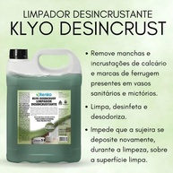Klyo Limpador Desincrustante 5L - Poder de Limpeza Profundo para Cozinhas e Banheiros - imagem 2