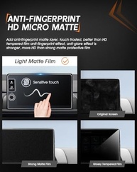 Protetor de Tela CDEFG Fosco Antirreflexo para Honda CR-V 2026 (9" Touchscreen) - imagem 4