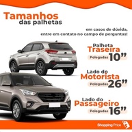 Kit 3 Palhetas Limpador Parabrisa Silicone Hyundai Creta 2017-2026 - imagem 5