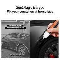 Kit de Retoque para Honda - Caneta de Tinta Cristal Black Pearl + Transparente - imagem 5