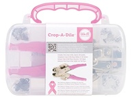 Kit Crop-A-Dile We R Rosa: Aplique Ilhós com Facilidade e Estilo - imagem 5
