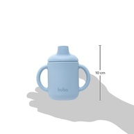 Copo em Silicone Azul da Buba - Seguro, Antivazamento e Livre de BPA - imagem 4