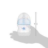 Mamadeira Easy Flow Elefante Azul 120ml - Sistema Anticólico BPA Free da Buba - imagem 4