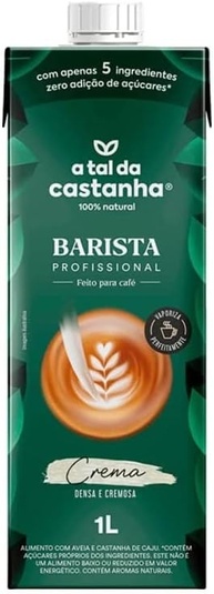 Kit 3X: Leite Vegetal Barista A Tal da Castanha 1L - imagem 1