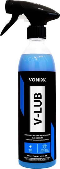 Vonixx V-Lub 500ml: Lubrificante Essencial para Descontaminação e Brilho da Pintura - imagem 1