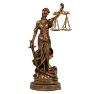 Estátua Decorativa Themis - Deusa da Justiça em Resina Premium | Simbolismo e Elegância para Ambientes Profissionais - imagem 2