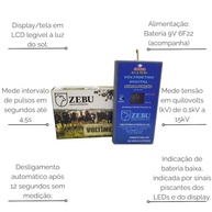 Voltímetro Digital Zebu 9V 15kV: Controle Preciso da Sua Cerca Elétrica - imagem 4