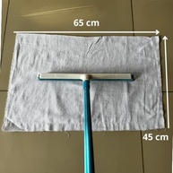 Kit 10 Panos de Chão Branco 40x65 cm – Algodão Grosso, Alta Absorção, Ideal para Limpeza Pesada e Superfícies Delicadas - imagem 2