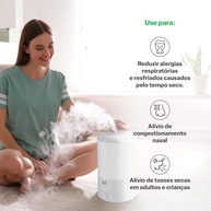 Umidificador e Aromatizador de Ar Pure Air 3L com Tecnologia Ultrassônica - Melhore a Qualidade do Ar da Sua Casa - imagem 4