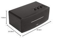 Edifier D12: Caixa de Som Bluetooth 5.0 70W RMS Preta - Som Imersivo e Design Elegante - imagem 4