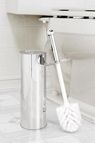 Bath Bliss Escova Sanitária de Aço Inoxidável - Resistente à Ferrugem, Higiênica e Durável - 9,5 x 37,5 cm - imagem 3