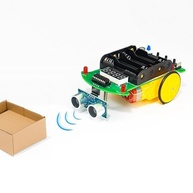 MERIGLARE Kit Robótica DIY: Carro Inteligente com Sensor Ultrassônico e Prevenção de Obstáculos - imagem 3