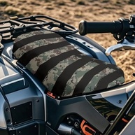 SEANATIVE Capa de Assento ATV/Moto Camuflada Bandeira EUA - Proteção Impermeável e Conforto Premium - imagem 4