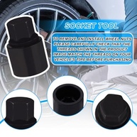 Ferramenta Premium Anti-Roubo para Remoção de Porcas de Roda D | Chave Extrator com Escova de Limpeza - imagem 4