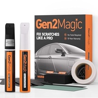 Kit de Caneta de Retoque para Chevrolet - Reparo de Arranhões com Tinta Preto e Transparente - imagem 2