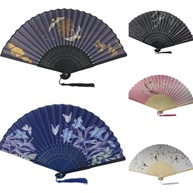 Leque de Madeira com Estampa Elegante - Ventilador de Mão Chique e Sustentável - imagem 4