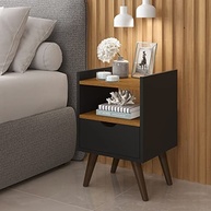 a-de-design-preto-com-retro-cabeceira-em-mesa-alice-e-freijo-gaveta-moderno-nicho-e-a
