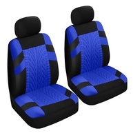 2 peças de capa de assento dianteiro de carro com 2 capas de encosto de cabeça, capas de assento respiráveis à prova d'água para assentos dianteiros, protetor universal de assento acessórios - imagem 2