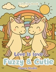 Livro de Colorir Fuzzy & Cutie: Love is Love - Momentos de Amor e Criatividade - imagem 2
