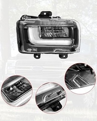 Farol de Neblina LED KEWISAUTO para Ford F150 King Ranch/Platinum 2024-2025 (Lado Passageiro) - Luz Diurna DRL - imagem 4