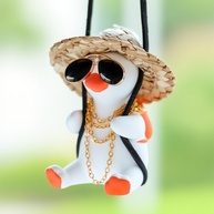 a-de-fofo-carro-decoracao-ornamento-e-para-gesso-de-casa-charmosa-giratorio-pato-a