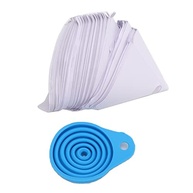 Filtro de Pintura Funil Silicone com Malha Nylon - Alta Performance para Pulverizadores e Pintura Automotiva - imagem 2