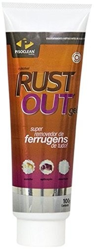 Pek Rustout Gel Removedor de Ferrugem Instantâneo 100g - Pisoclean - imagem 1