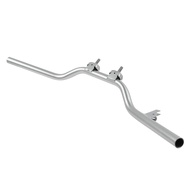 Barra de Guidão Prata para Yamaha PW50/PY50 - Estilo e Durabilidade FLYPIG - imagem 1