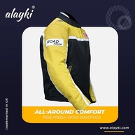 Jaqueta de motocicleta Armoro, para idades de 0 a 16 anos, ajuste ajustável, gola macia, zíperes YKK, feita à mão, proteção CE removível - imagem 4