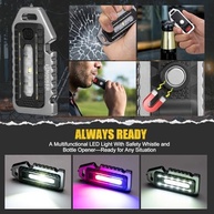 Kit Desinflador de Pneu Off-Road BUNKER INDUST: Ajustável, Automático e Rápido (10-30 PSI) + Luz LED Multifuncional - imagem 4