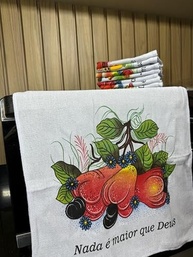 Kit 10 Panos de Prato Estampados 75x45cm - 100% Algodão com Alta Absorção - imagem 3