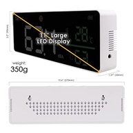 Medidor de Decibéis Grande 28cm com LED: Monitore Ruído, Temperatura e Umidade - imagem 3