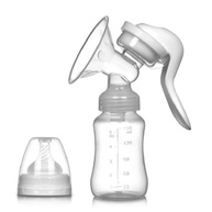 Bomba Tira-Leite Manual 150 ml – Extrator de Leite Materno com Alavanca Ergonômica, Silicone Livre de BPA, Coletor Portátil e Silencioso - imagem 2