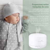 Umidificador de Ar Silencioso com Aromaterapia e Luminária LED - Ideal para Quarto de Bebê - imagem 4