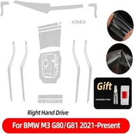 Protetor de Tela GPS TPU Transparente PACSCI para BMW M3 G80/G81 (2021-2025) - Visão Clara e Proteção Invisível - imagem 4