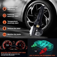 Pacote 4 Sensores de Pressão de Pneu PMS GM 315MHz - Compatível Silverado, Cadillac e Mais! - imagem 4