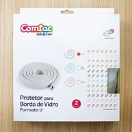 Protetor de Borda de Mesa de Vidro em U - Segurança Infantil com Design Moderno - imagem 4