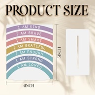 Decoração Motivacional para Sala de Aula de Matemática - Acrílico 10x12cm - Presente Ideal para Professores - imagem 3