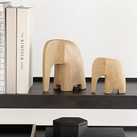 Escultura Elefante em Poliresina M - Decoração Elegante e Simbólica para Ambientes - imagem 4
