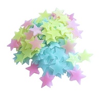 Adesivos de Parede 3D Estrelas Brilhantes para Decoração Infatil - 100 Unidades - imagem 2